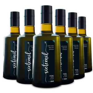 6 unidades de Aceite de Oliva Virgen Extra Sietemil Premium 500ml